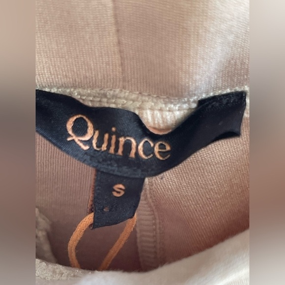 NWT Quince Ultra-Stretch Ponte Straight Leg Pants in Ecru Size Small - Picture 4 of 8